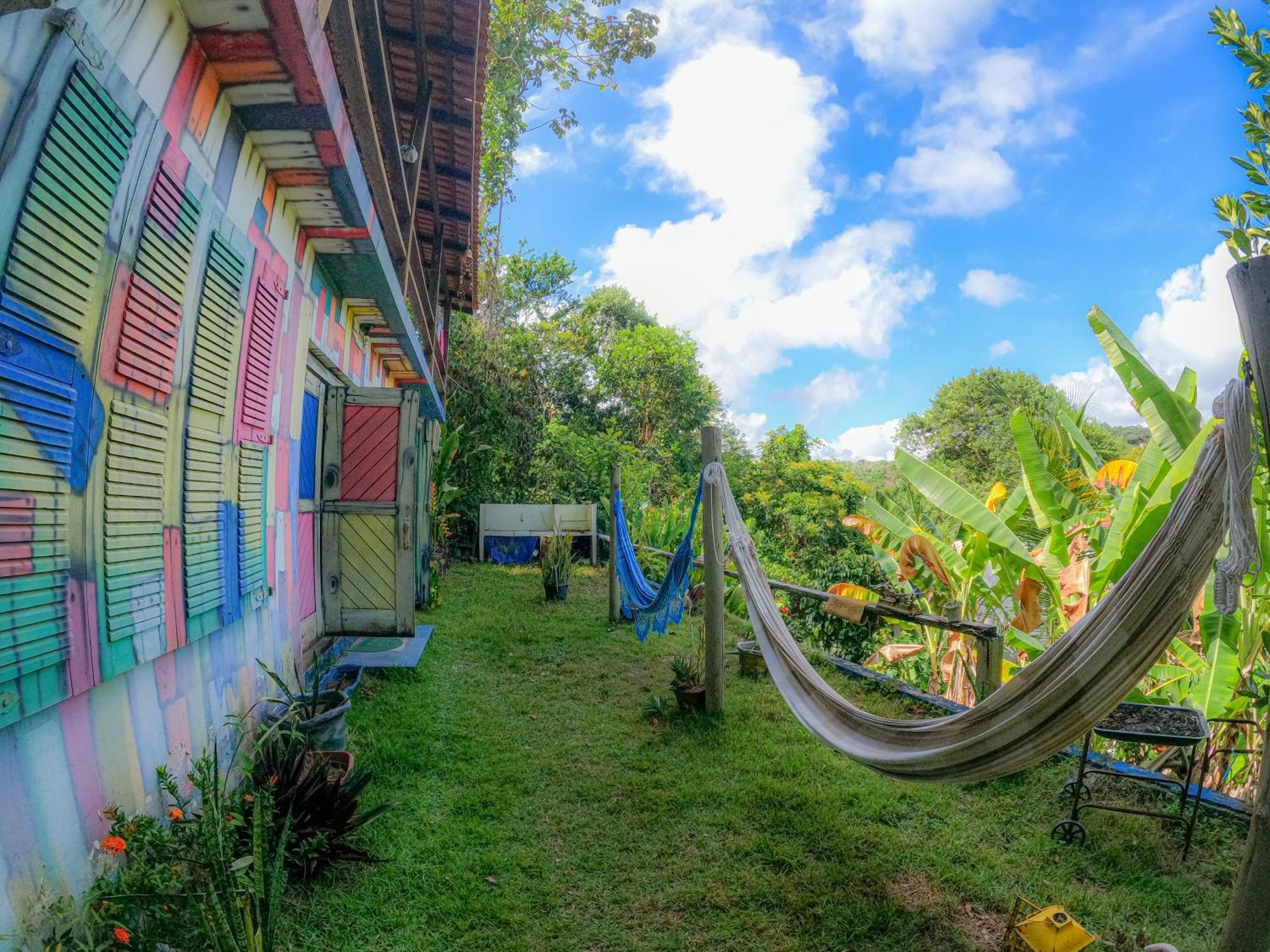 A Figueira Sagrada - Hostel Morro de Sao Paulo Bagian luar foto