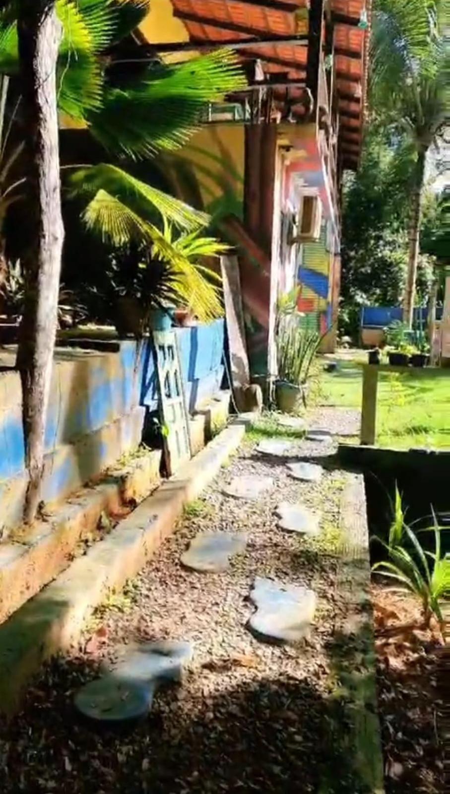 A Figueira Sagrada - Hostel Morro de Sao Paulo Bagian luar foto