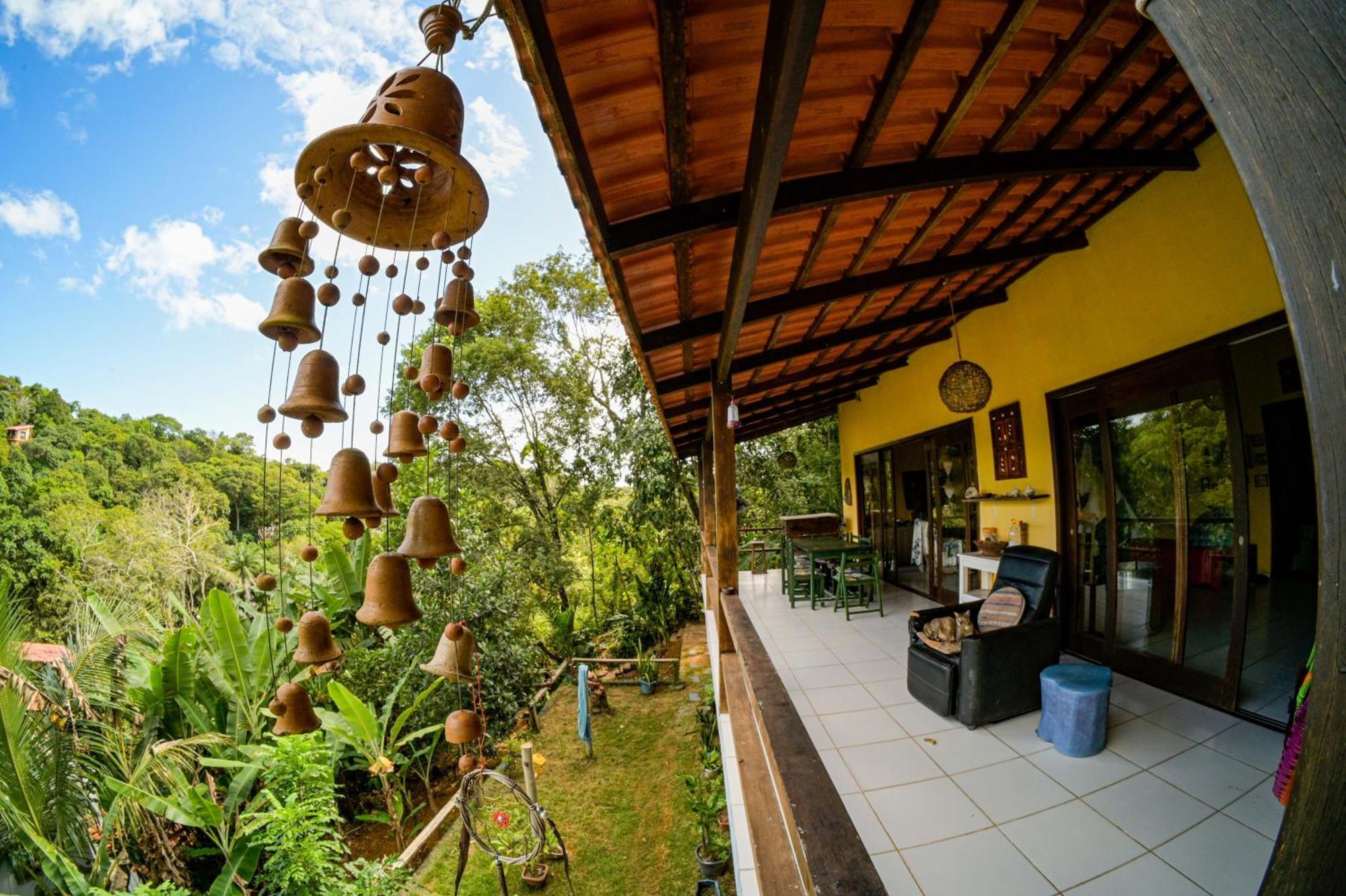 A Figueira Sagrada - Hostel Morro de Sao Paulo Bagian luar foto